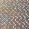 Ivory White 3D Beaded Floral Lace Fabric